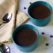 Chocolade kokos pudding