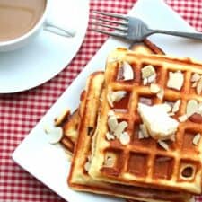 Koolhydraatarme amandelwafels