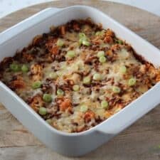 Bloemkool ovenschotel met gehakt