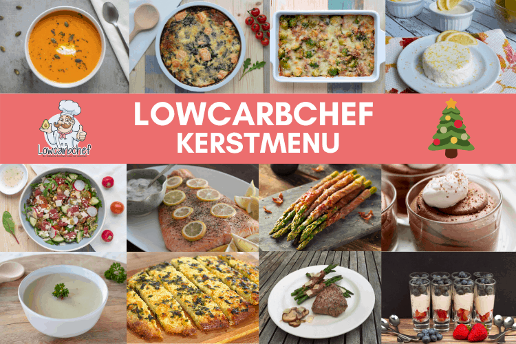 Lowcarbchef kerstmenu