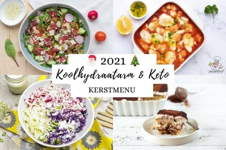 Koolhydraatarm & Keto Kerstmenu 2021
