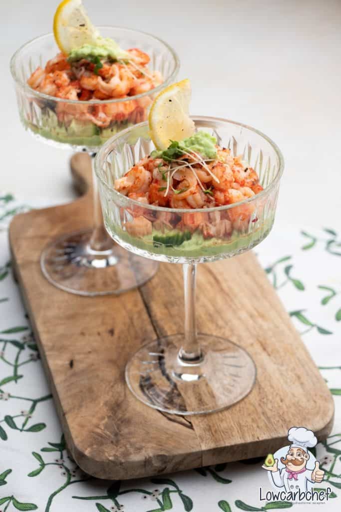 Risotto met rivierkreeftjes en gerookte zalm