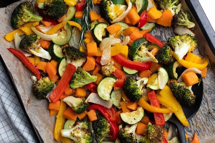 Koolhydraatarme groente uit de oven