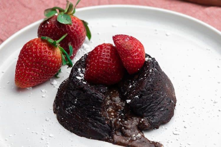 Koolhydraatarme lava cake