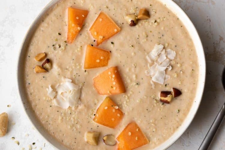 Meloen smoothie bowl (koolhydraatbeperkt)