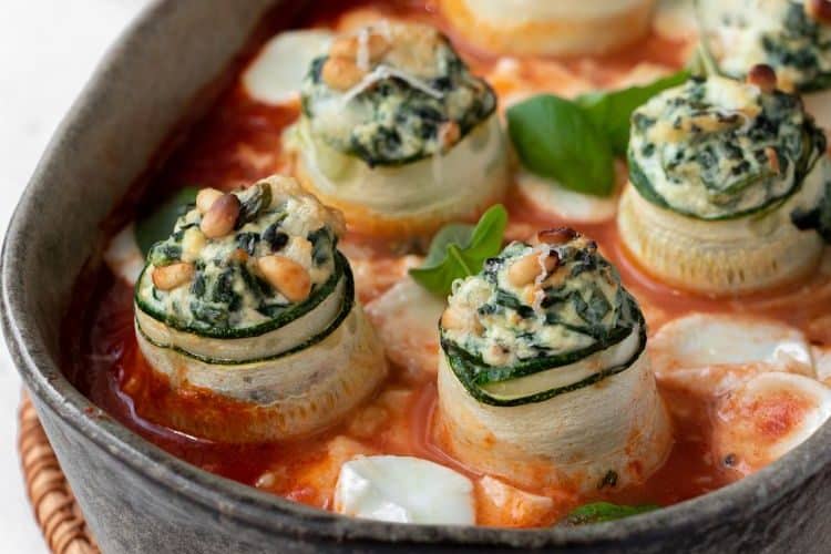 Koolhydraatarme cannelloni