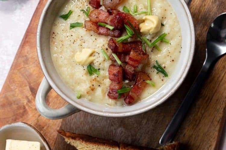 Mosterdsoep met pancetta
