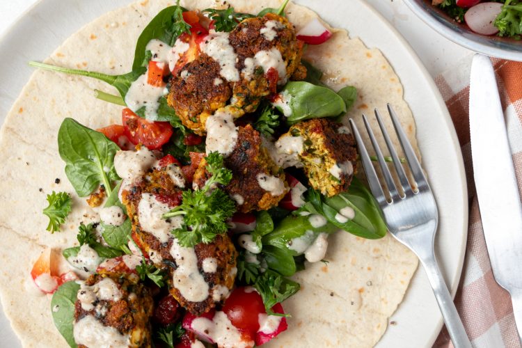 Koolhydraatarme vegan köfte