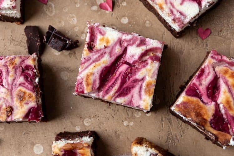 Koolhydraatarme valentijns brownies