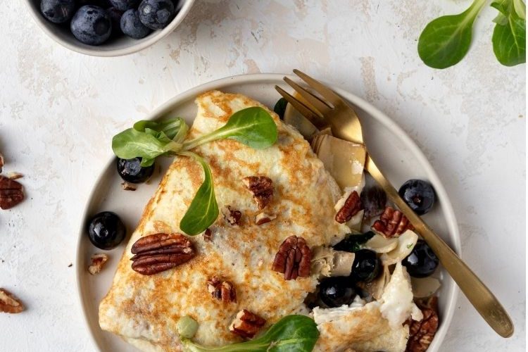 Omelet met brie