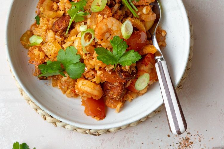 Garnalen jambalaya