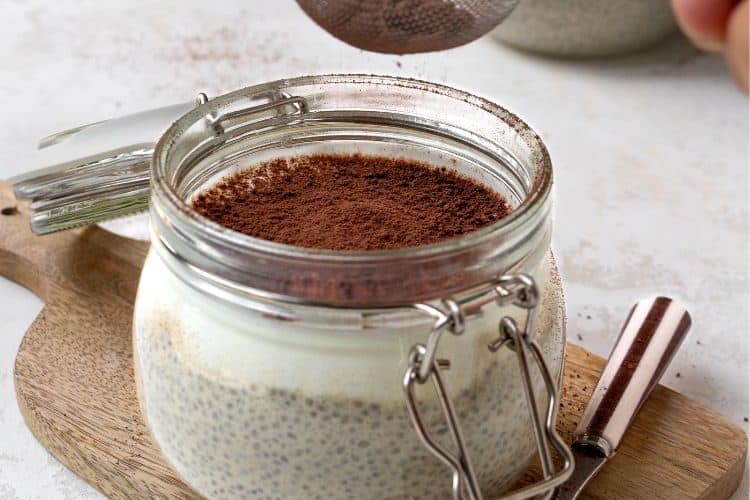 Tiramisu chiapudding