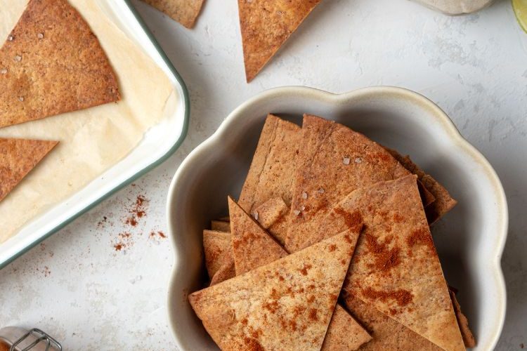 Keto tortillachips