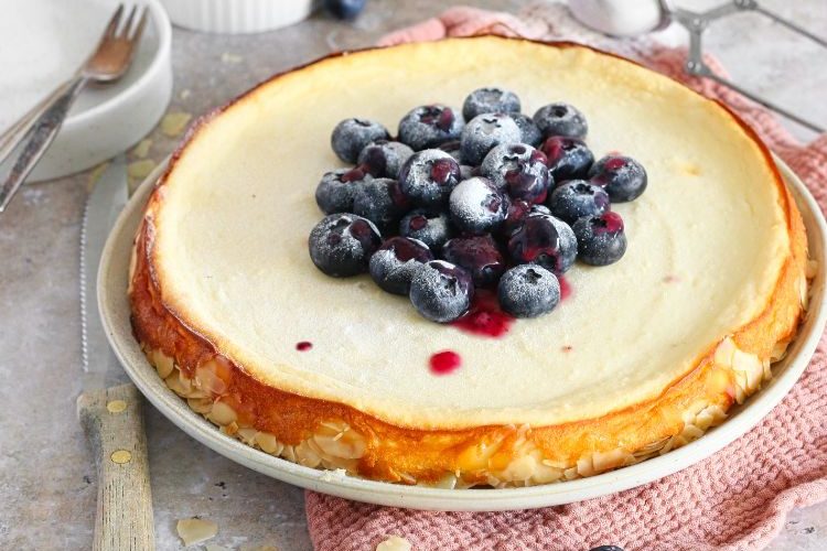 Koolhydraatarme Italiaanse cheesecake