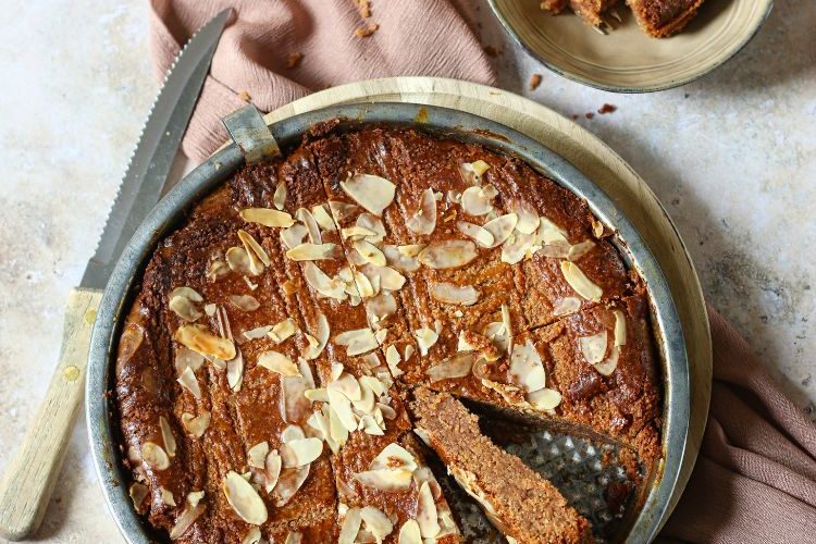 Koolhydraatarme speculaas boterkoek
