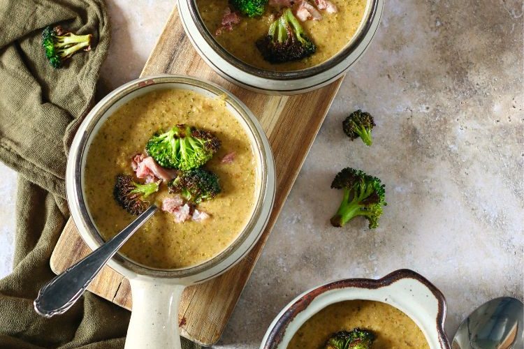 Broccolisoep met cheddar