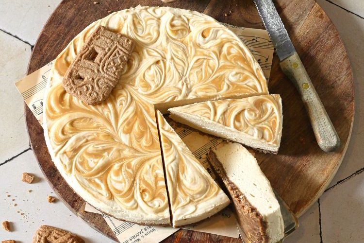 Koolhydraatarme speculoos monchoutaart