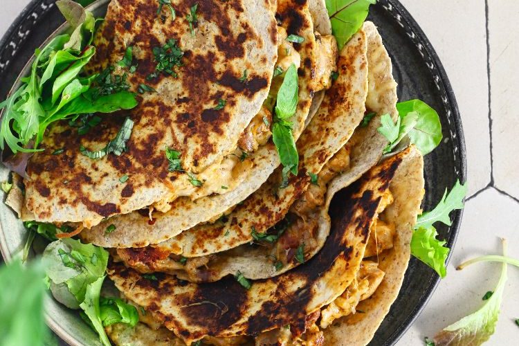 Marry me chicken wraps