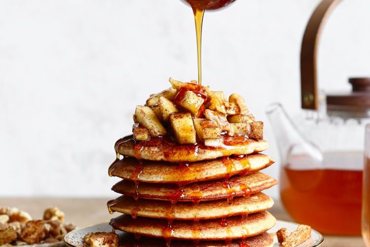 Appel-kaneel pannenkoekjes