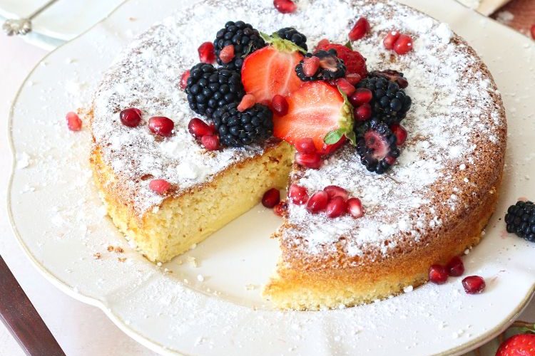 Koolhydraatarme wolkencake