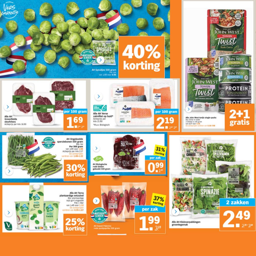 Aanbiedingen van de week bij Albert Heijn Week 39