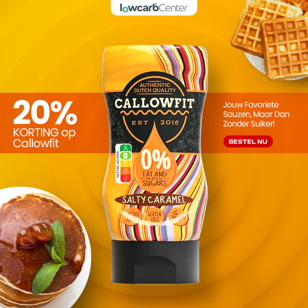 20% Korting op Callowfit bij Lowcarbcenter.