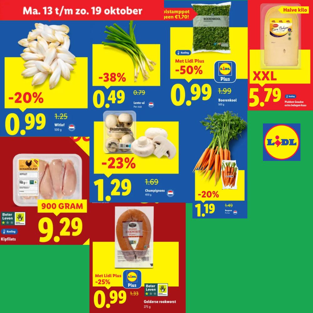 Producten in de aanbieding bij Lidl in Week 42.