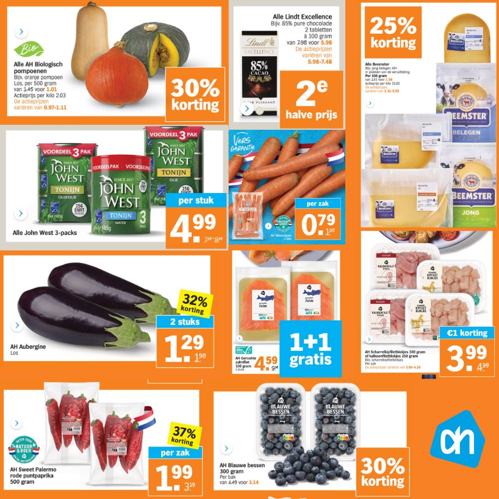 Aanbiedingen Albert Heijn Week 44