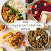 4 voorbeeldmaaltijden uit weekmenu 43 van Lowcarbchef