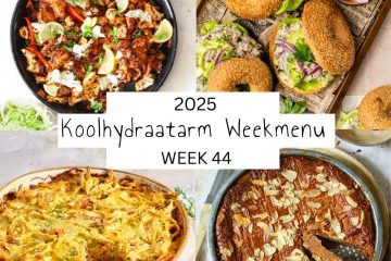 4 maaltijden uit weekmenu 44 van Lowcarbchef