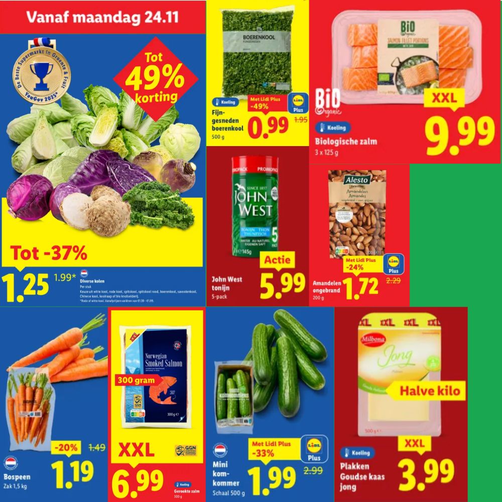 Aanbiedingen Week 48 Lidl