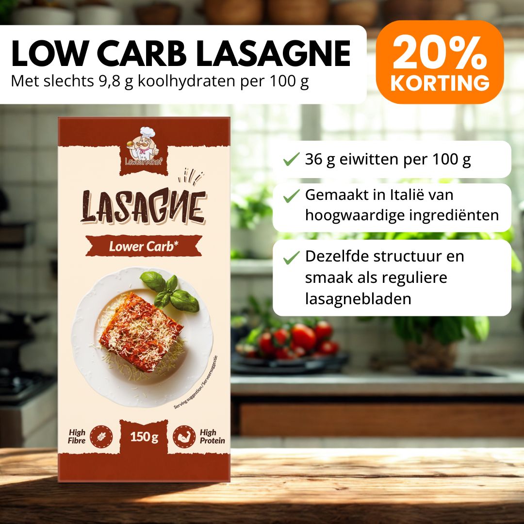 Lowcarbchef lasagnebladen.