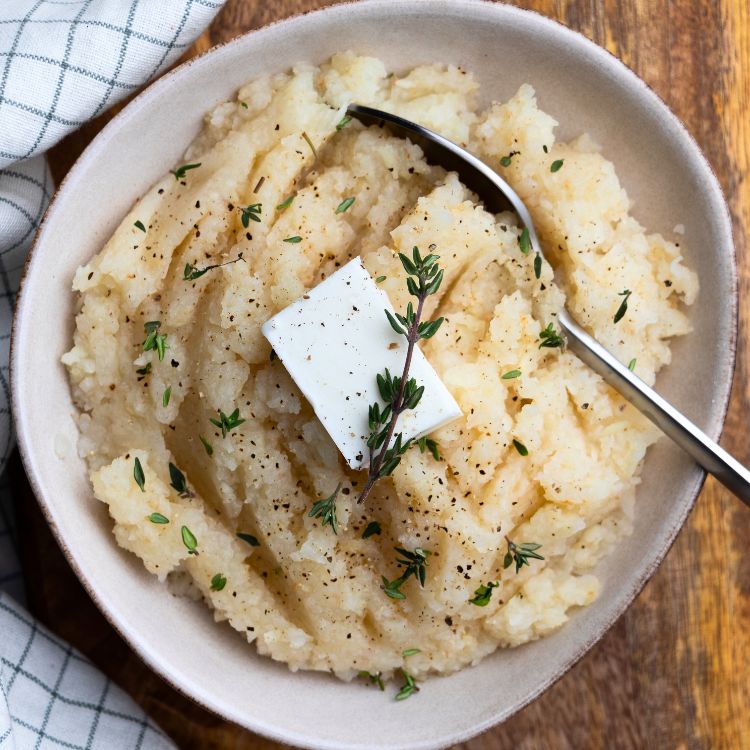 Romige knolselderijpuree