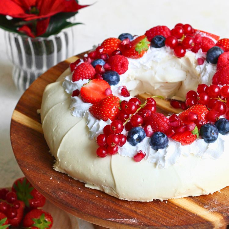 Suikervrije pavlova