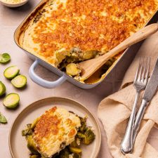 Spruitjesschotel met gehakt