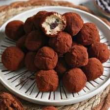 Koolhydraatarme tiramisu truffels