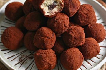 Koolhydraatarme tiramisu truffels