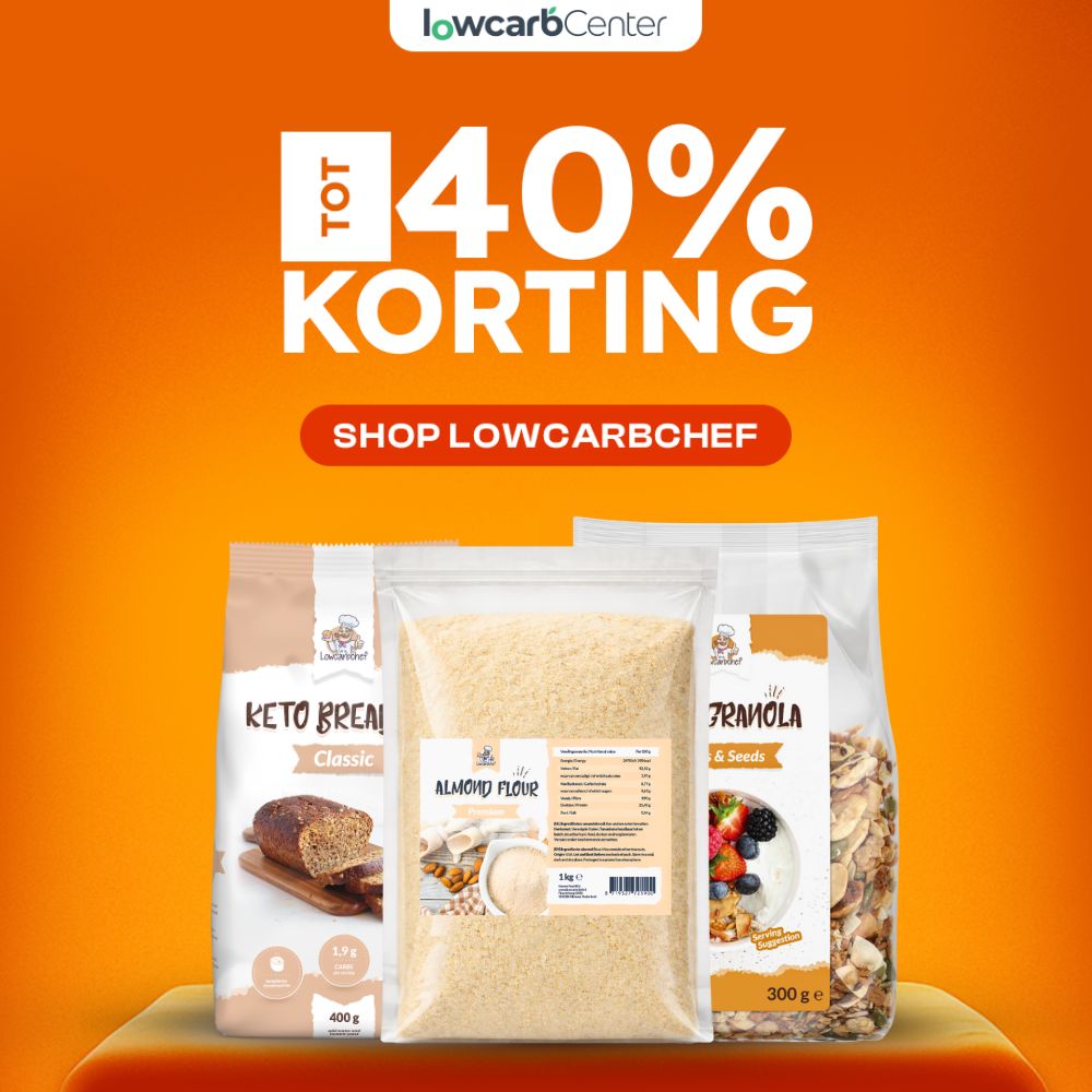 Lowcarbchef producten in de aanbieding bij Lowcarbcenter