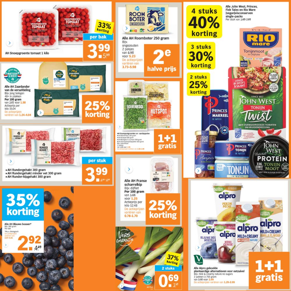Aanbiedingen Albert Heijn Week 3.
