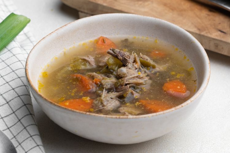 Ouderwetse kippensoep