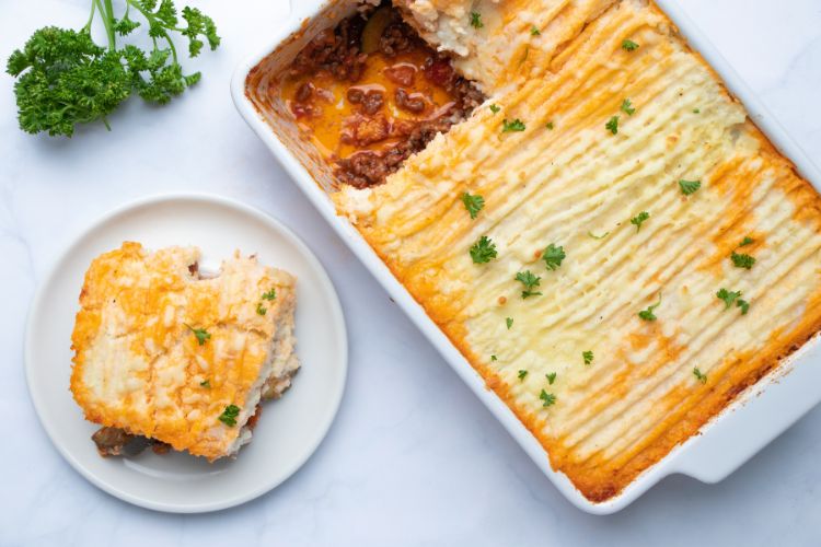 Shepherd's pie met gehakt