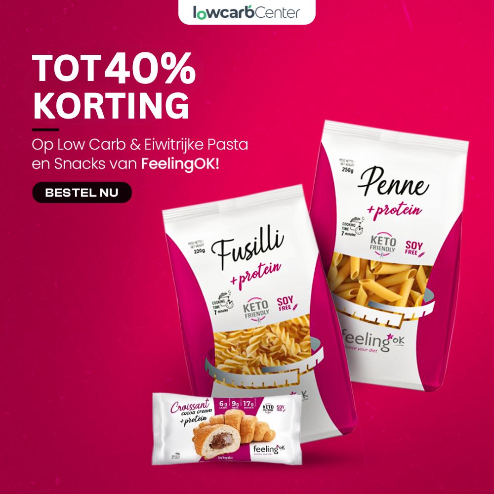 FeelingOK in de aanbieding bij Lowcarbcenter.