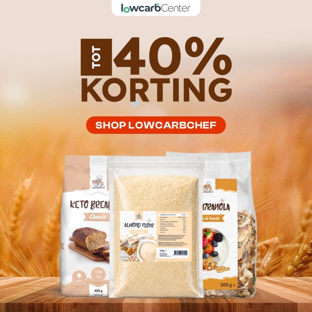 Lowcarbchef producten in de aanbieding