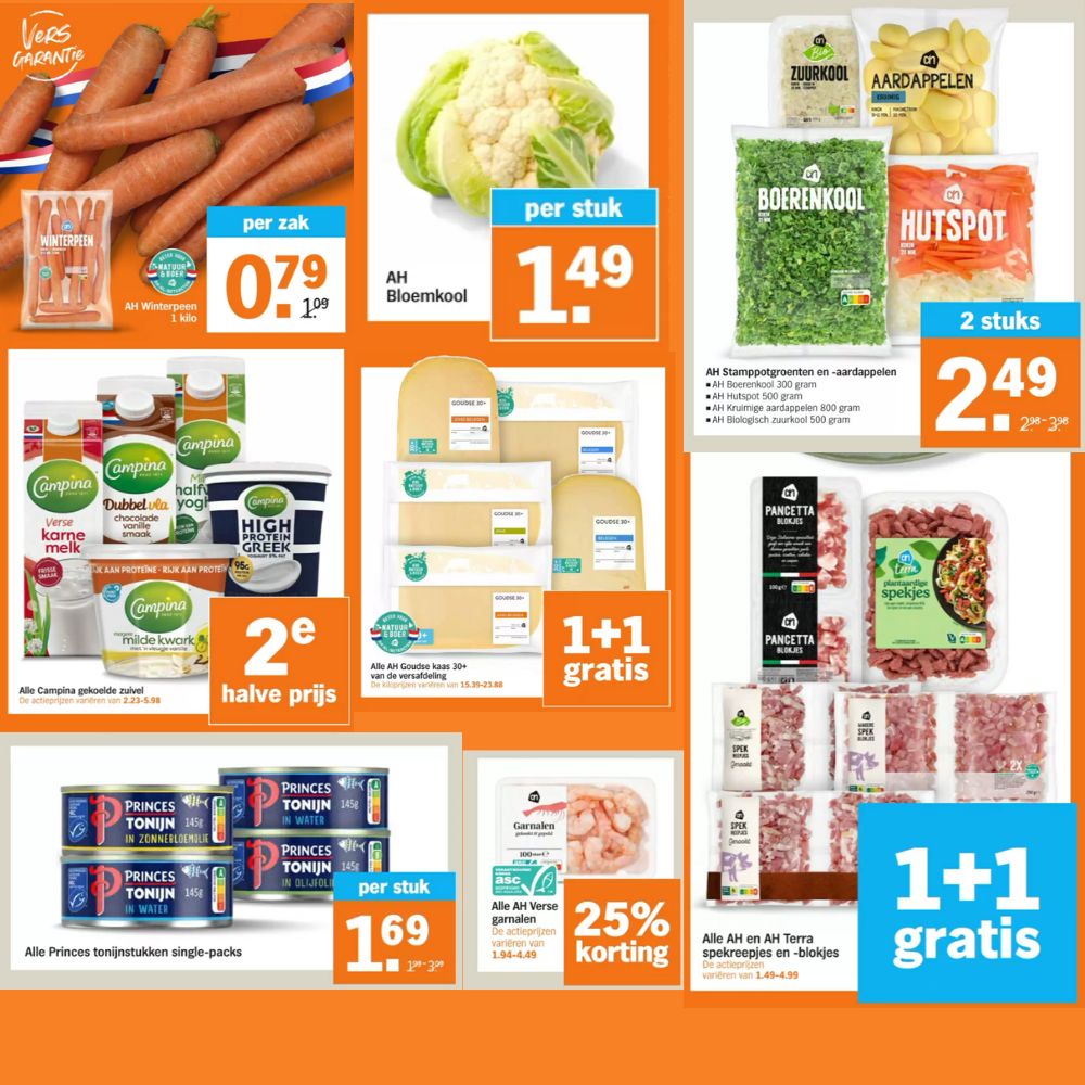 Aanbiedingen Albert Heijn Week 7.