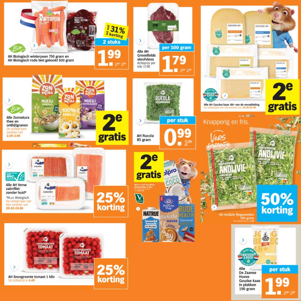 Aanbiedingen Albert Heijn Week 9