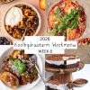 4 maaltijden uit weekmenu 8 van Lowcarbchef