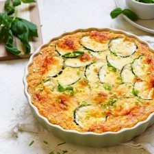 Koolhydraatarme courgettequiche