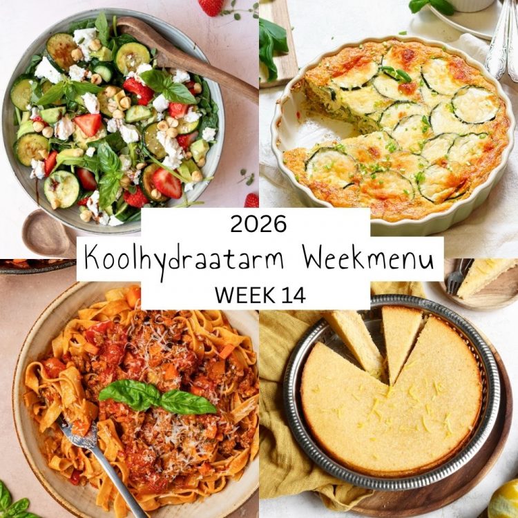 4 voorbeeldmaaltijden uit weekmenu 14