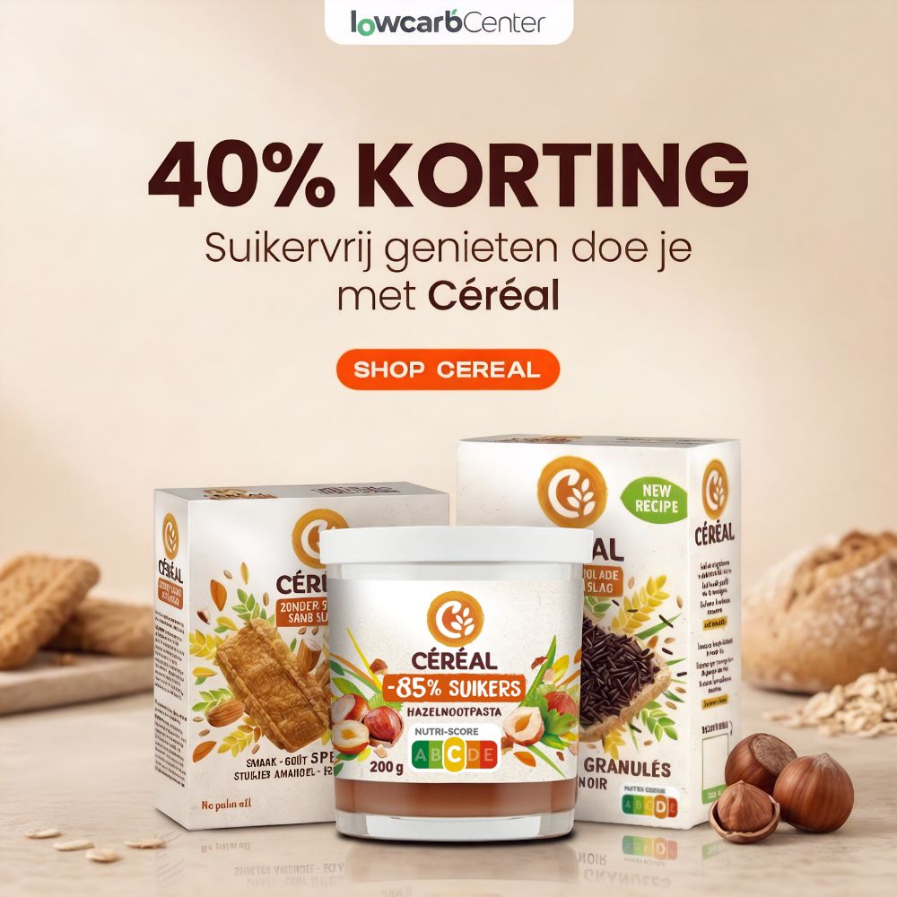 Cereal aanbieding bij Lowcarbcenter