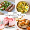 4 voorbeeldmaaltijden uit weekmenu 18 van Lowcarbchef